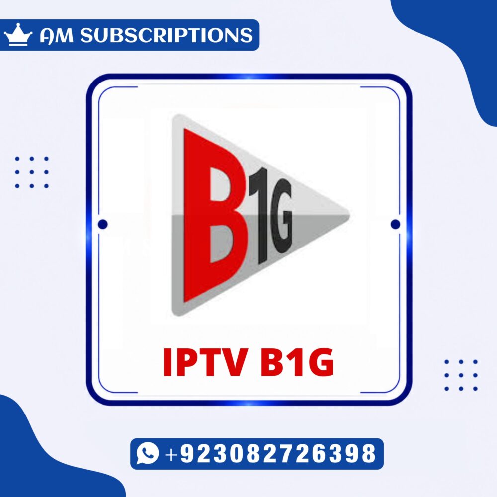 B1G IPTV — 1 Month